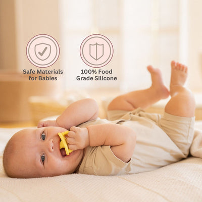 Newborn Teether Pacifiers 2 in 1 (6 Months onwards) - NatureBond
