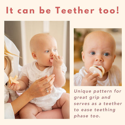 Newborn Teether Pacifiers 2 in 1 (6 Months onwards)